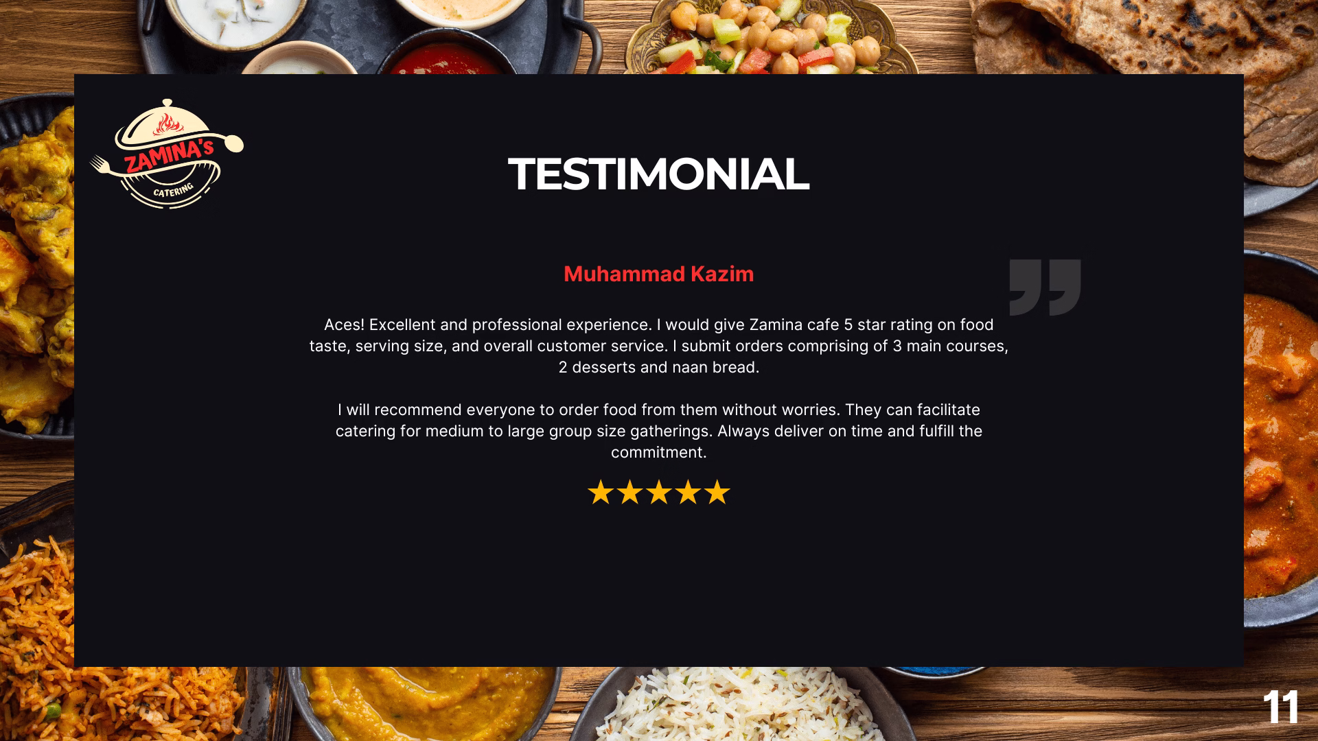 Testimonial