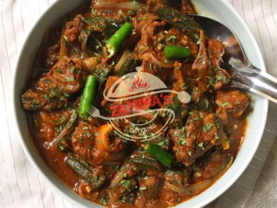 lamb bhindi